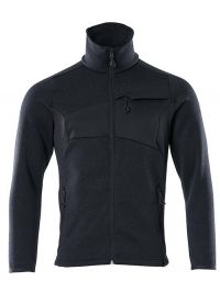 Arbeits Strickjacke Schwarzblau